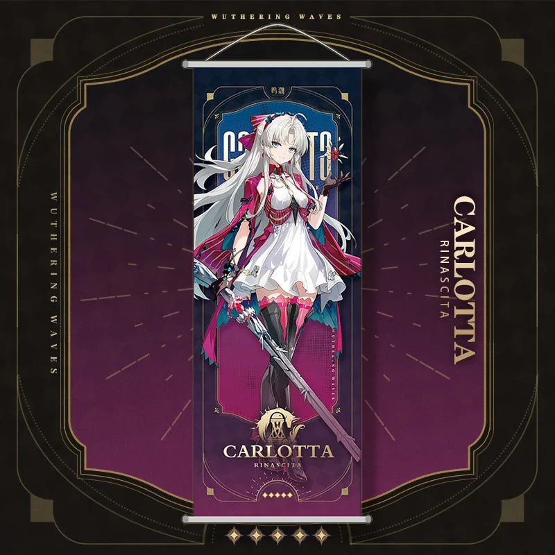 Wuthering Waves Anime Wall Scroll