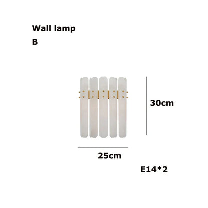 DecorBites™ Gold Chrome LED Alabaster Chandelier for Dinning Room
