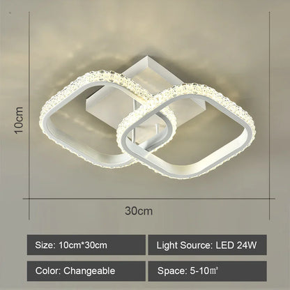 DecorBites™ LED Ceiling Light for Modern Living Room Bedroom Lighting