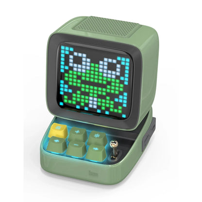 DecorBites™ Ditoo Retro Pixel Art Bluetooth Speaker Alarm Clock LED Display Board