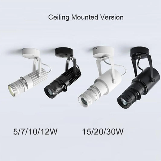 DecorBites™ LED Logo Projector with Manual Zoom and Focus - 5W to 30W