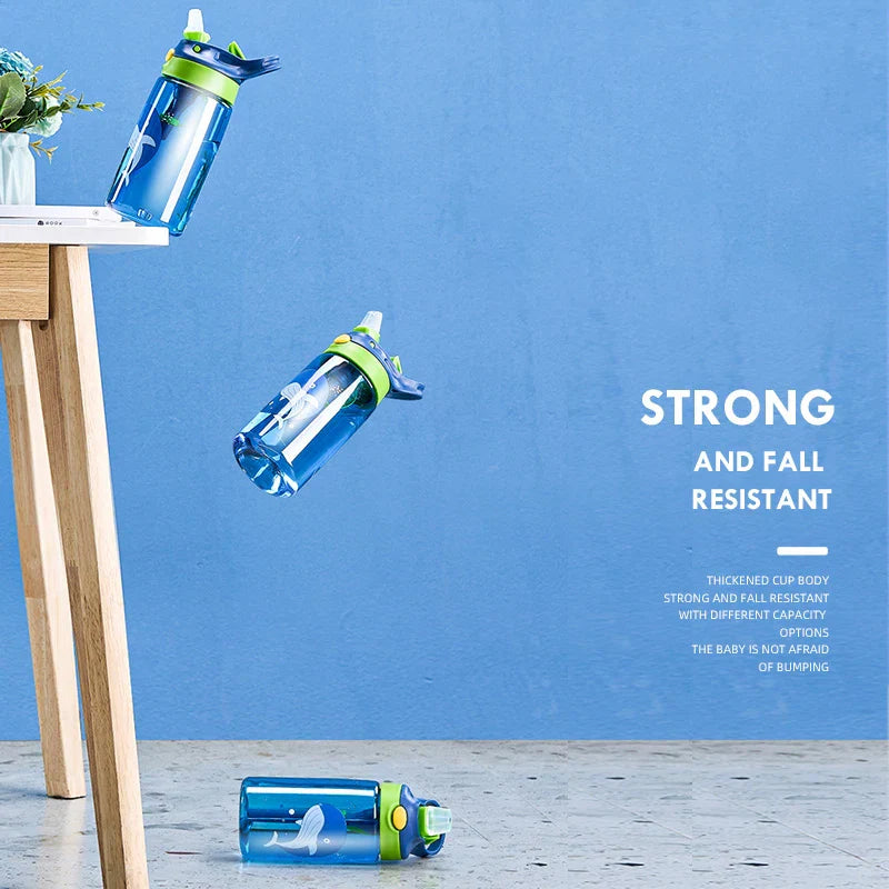 Kids Straw Water Bottle