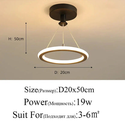 DecorBites™ Iron Dining Chandelier Ceiling Lamp for Home Kitchen Office Indoor Lighting