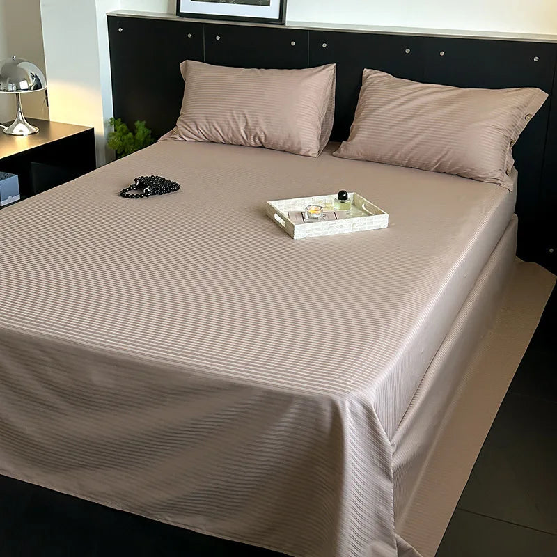 Cotton Satin Bed Sheet Set