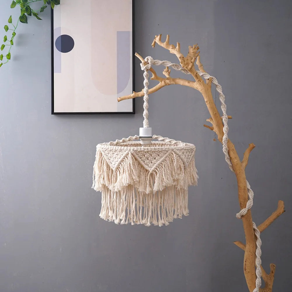 Boho Industrial Pendant Lamp