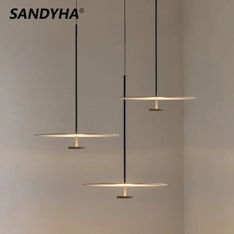 Silver LED Island Chandelier