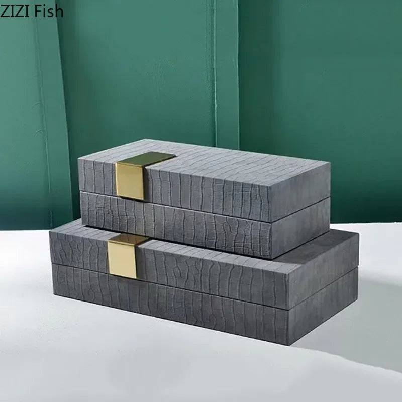 Leather Jewelry Storage Box