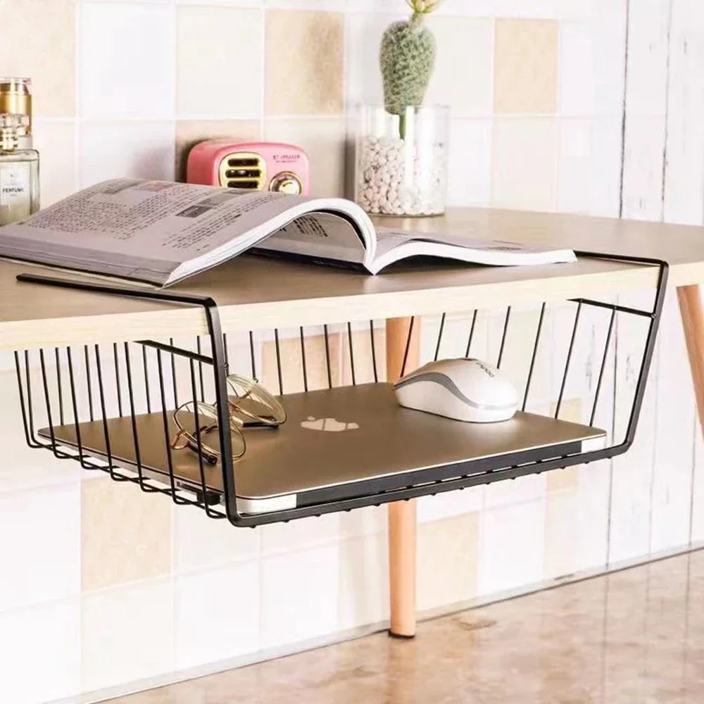 Metal Mesh Storage Shelf
