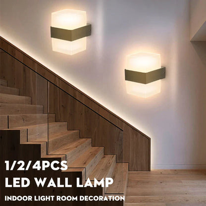 DecorBites™ LED Facade Wall Light for Home and Garden Decor, Waterproof Stair Luminaire