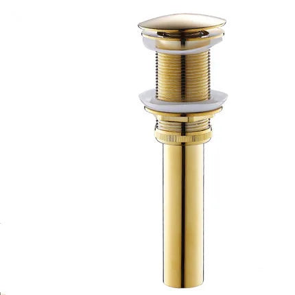 DecorBites™ Gold Brass Basin Faucet Cold Hot Water Mixer Sink Tap Deck Mount