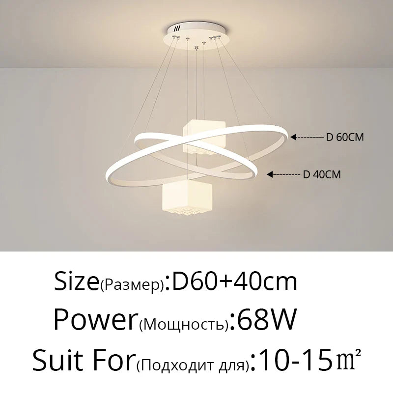 White LED Hanging Light