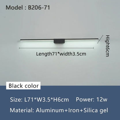 DecorBites™ LED Bathroom Mirrors with Lights, Wall Lamps, and Vanity Light Fixtures
