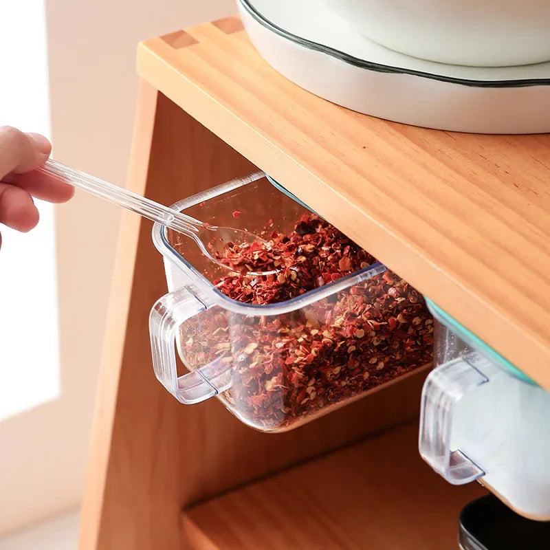 Metal Spice Rack Set