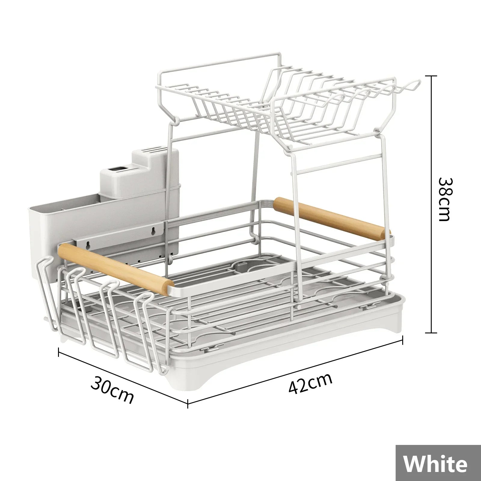 Metal Utensil Drainer Rack