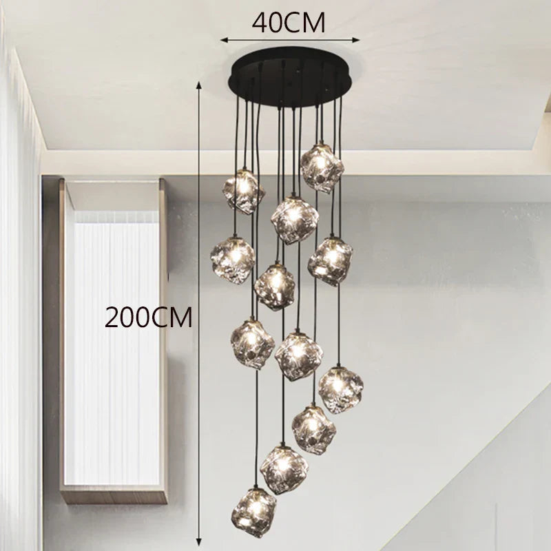 DecorBites™ LED Pendant Chandeliers for Modern Home Decor and Living Room Lighting