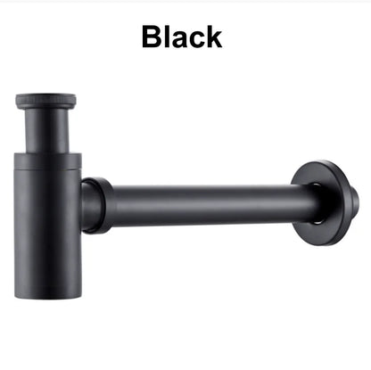DecorBites™ Brass Air Isolation Deodorant Basin Drain Pipe - Anti-Spill Water Drain