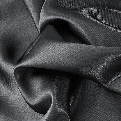 DecorBites™ Imitation Silk Elastic Band Pillowcase Queen King Size Smooth Satin Luxury Bedding