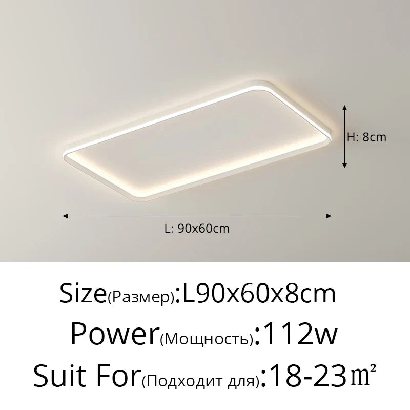 DecorBites™ LED Ceiling Chandelier for Living Room Kitchen Dining Study Modern Indoor Lighting
