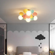 Iron Glass Ceiling Chandelier