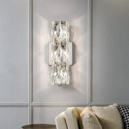 DecorBites™ Crystal Wall Light: Luxury Nordic Style for Living Room & Bedroom