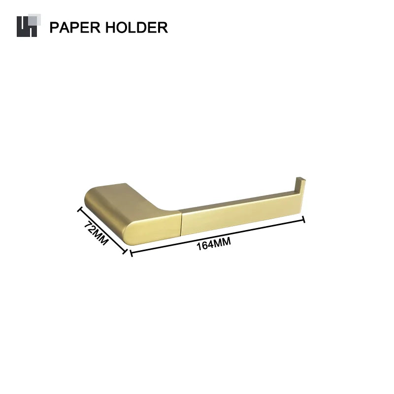 Gold Stainless Bath Set