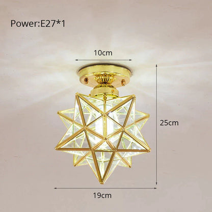 DecorBites™ Crystal Glass Nordic LED Chandelier for Modern Indoor Lighting
