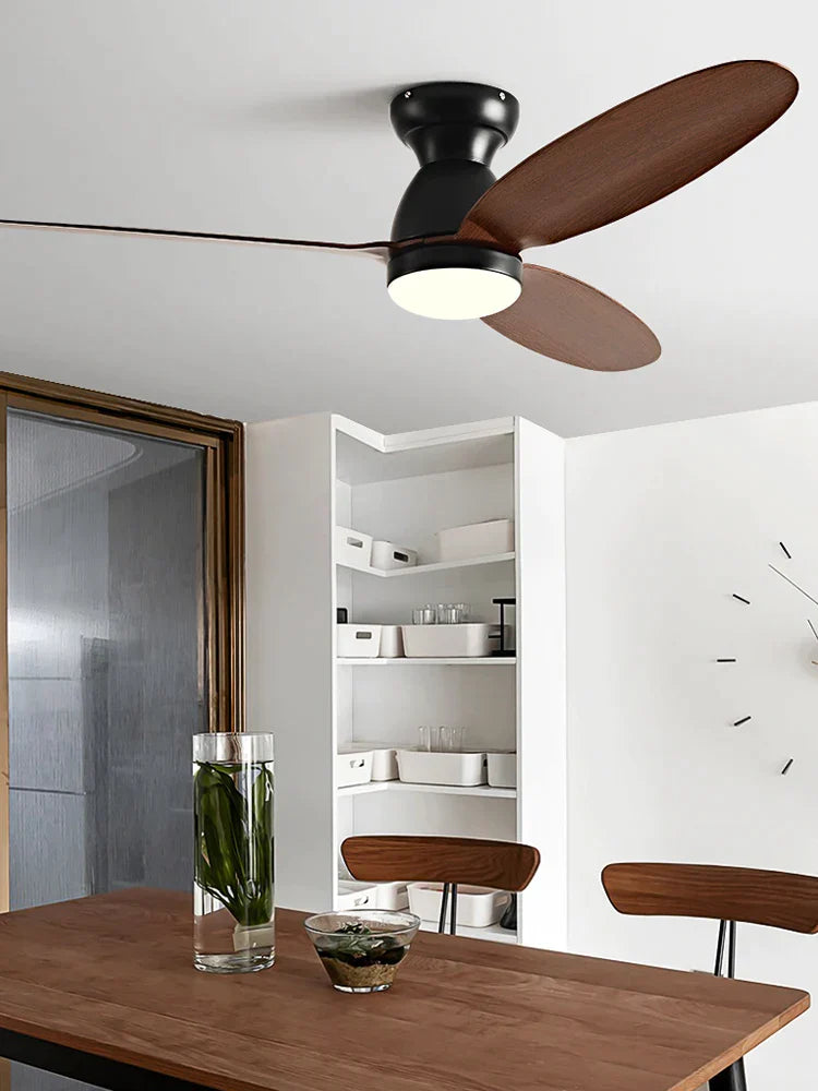 DecorBites™ LED Ceiling Fan with Remote Control - American Modern Design - Ceiling Light Fan