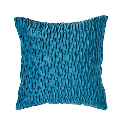 DecorBites™ Houndstooth Cushion Cover 30x50cm Black and White Bow Waist Pillow Case