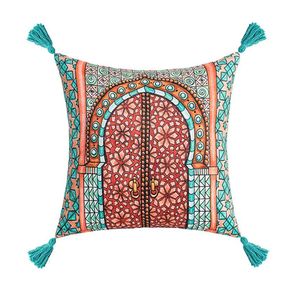 DecorBites™ Abstract Geometric Cushion Cover 45x45cm for Sofa & Bedroom Decoration