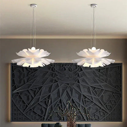 Acrylic LED Flower Chandelier Pendant