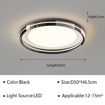 DecorBites™ Geometric LED Ceiling Lamp Chandelier for Living Dining Room Study Bedroom Aisle Balcony