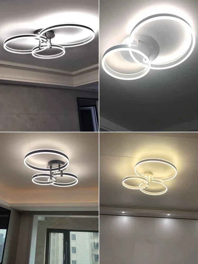 Acrylic Up/Down Chandelier