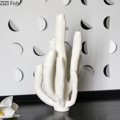 DecorBites™ Coral Landscape Sculpture - Modern Desk Ornament for Room Aesthetics
