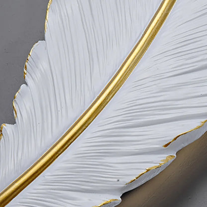 DecorBites™ LED Feather Wall Sconces for Living Room Bedroom Hotel Hall Decor