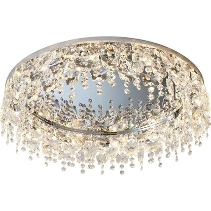DecorBites™ Crystal LED Ceiling Chandelier for Living, Bedroom, Kitchen, Dining Room