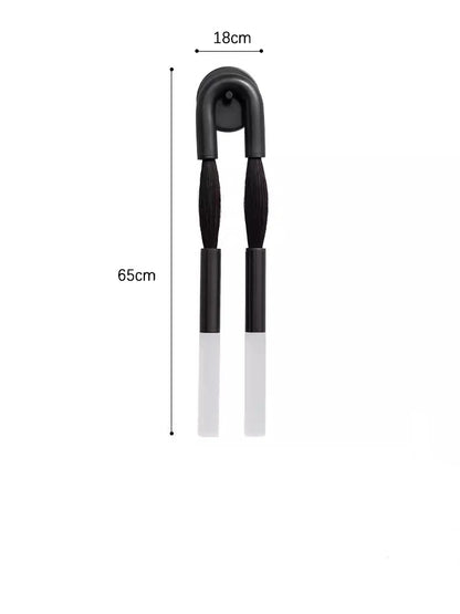 DecorBites™ Designer Tassel U-Shaped Wall Lamp - Gold/Silver/Black Metal - Hotel Living Corridor