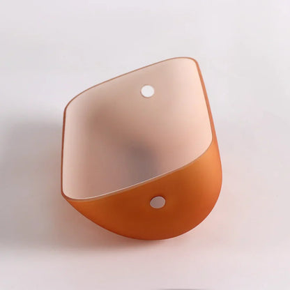 DecorBites™ Glass Banker Lamp Cover - Elegant Lampshade in Green/Blue/Amber/White