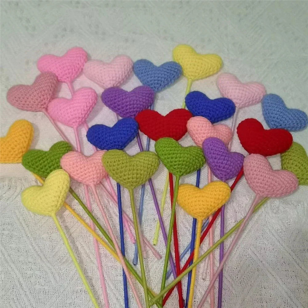 Cotton Crochet Flower Bouquet