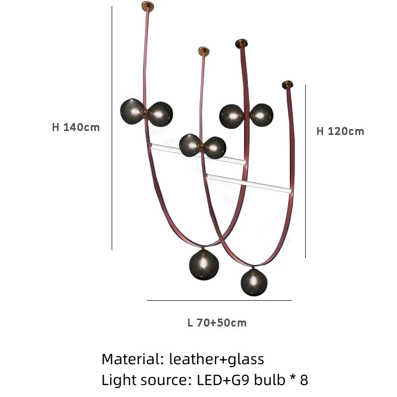 Leather Minimalist LED Lighting
