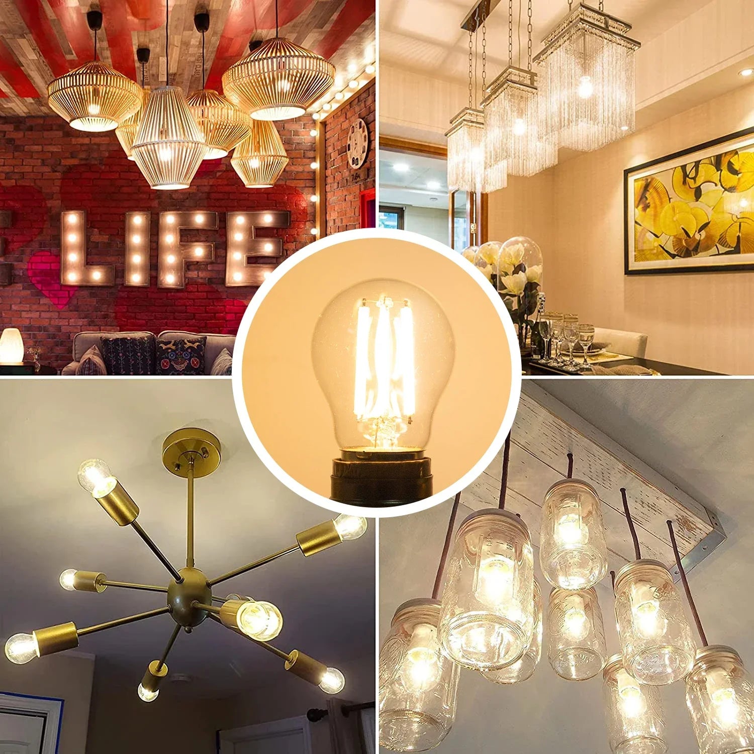 Glass Globe LED Bulb