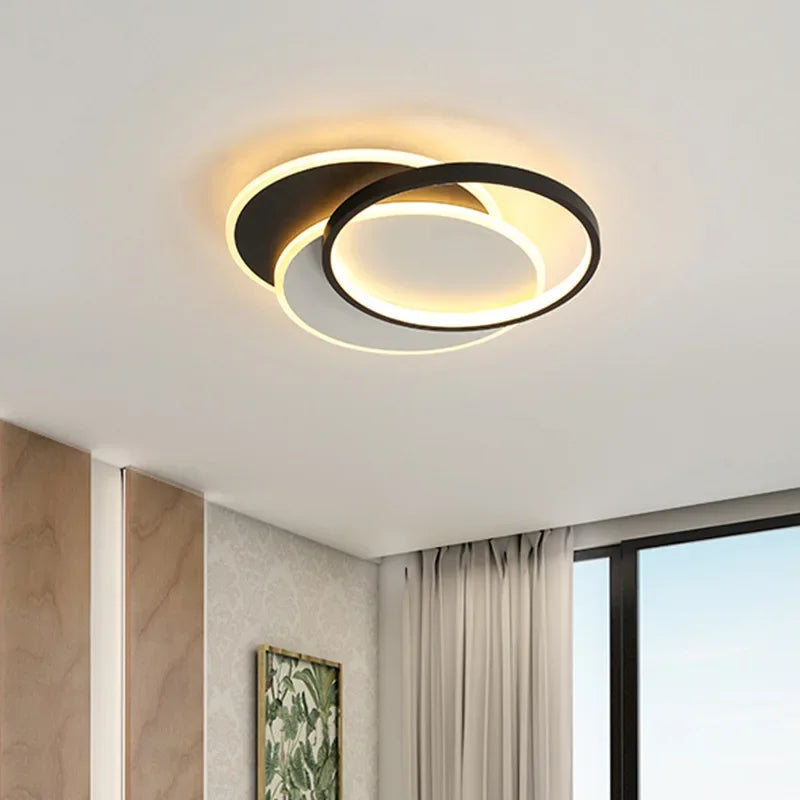 DecorBites™ LED Chandelier: Modern Dimming Lights for Home Living Dining Kitchen Bedroom Hall Lighting