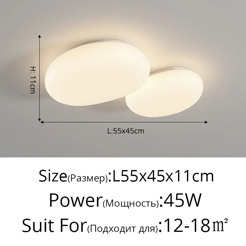 Dimmable LED Ceiling Light 4-Head L105cm