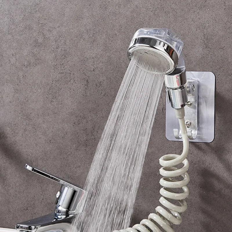 Chrome Anion Shower Head High-Pressure Filter