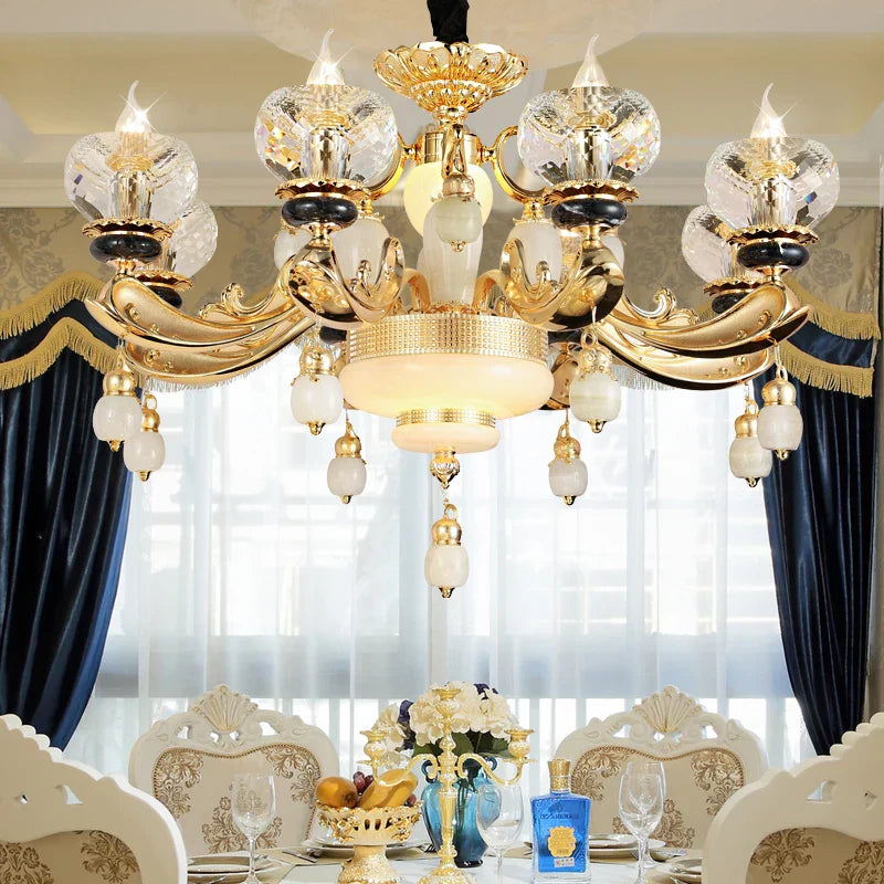 Crystal Pendant Chandelier 36-Head D152cm