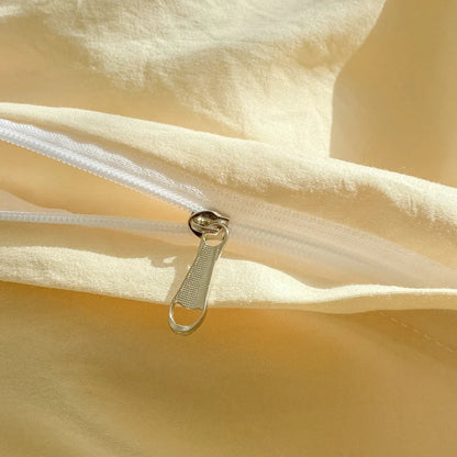 DecorBites™ Fresh Bubble Yarn Fabric Bedding Set - Soft, Breathable Duvet Cover with Sheet