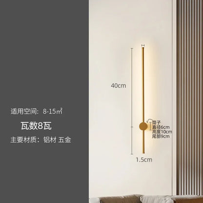 DecorBites™ LED Strip Wall Lamp for Creative Staircase Aisle Background Wall Lighting