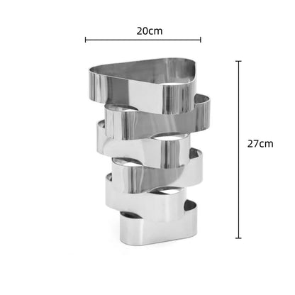 DecorBites™ Geometric Vase for Creative Flower Arrangements