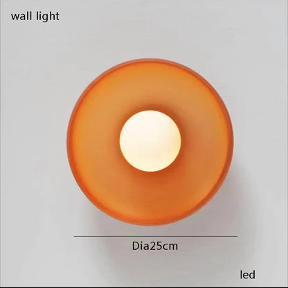 DecorBites™ Glass Table Lamp - Nordic Style Nightstand Lamp, Adjustable Brightness, Minimalist Design
