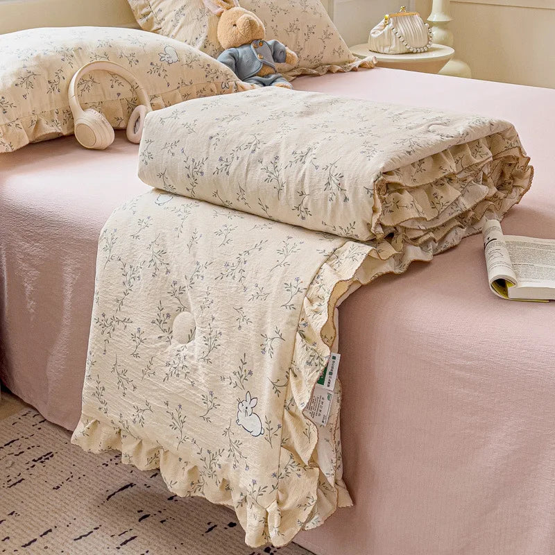 Cotton Patchwork Summer Quilt