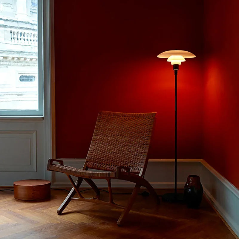 LED Floor Lamp Black